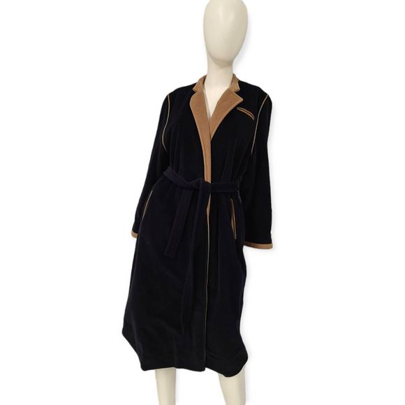 Vintage Kish-Mer Cedarhurst Navy Blue Jacket Medium - Picture 2 of 10